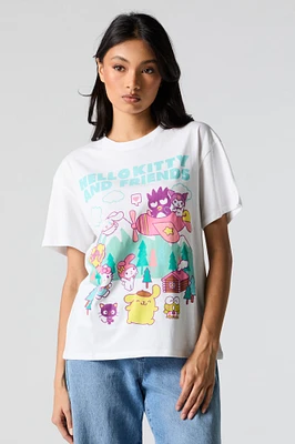 Hello Kitty n Friends Graphic Boyfriend T-Shirt