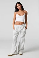 Camisole profilée courte à fines bretelles