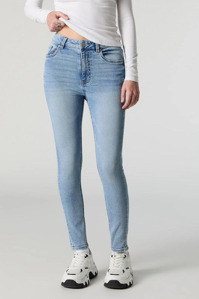 Miami Medium Wash High Rise Skinny Jean