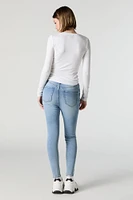 Miami Medium Wash High Rise Skinny Jean