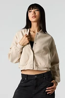 Blouson aviateur en laine