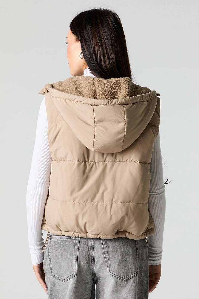 Veste bouffante doublÃ©e de Sherpa