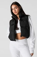 Cinched Puffer Vest