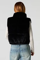 Faux Fur Puffer Vest