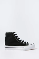 High Top Lace Up Sneaker