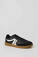 Espadrilles rétro avec semelles de caoutchouc