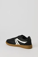 Espadrilles rétro avec semelles de caoutchouc