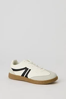 Espadrilles rétro avec semelles de caoutchouc