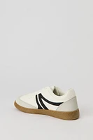Espadrilles rétro avec semelles de caoutchouc