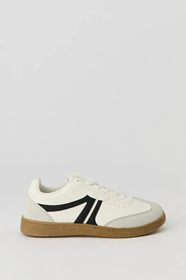 Espadrilles rétro avec semelles de caoutchouc
