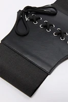 Ceinture corset lacée