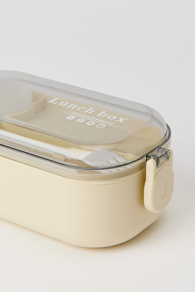 Ensemble boîte à lunch et bouteille d'eau