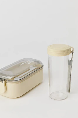 Ensemble boîte à lunch et bouteille d'eau