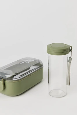Lunch Box & Water Bottle Set
