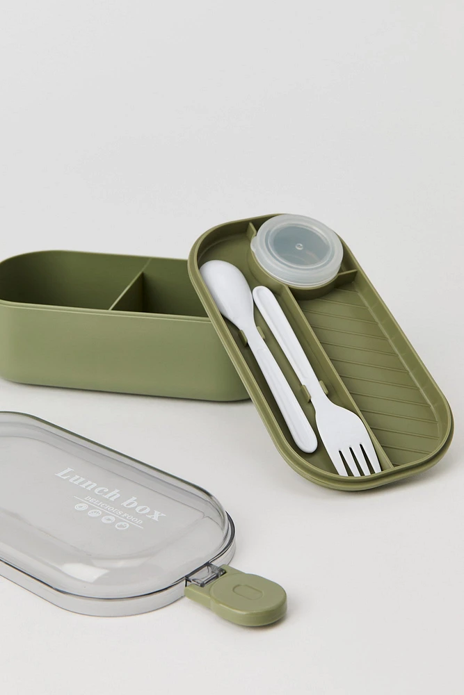 Lunch Box & Water Bottle Set