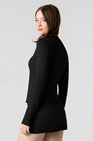 Active Zip-Up Long Sleeve Top