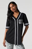 City Graphic Mesh Baseball Jersey