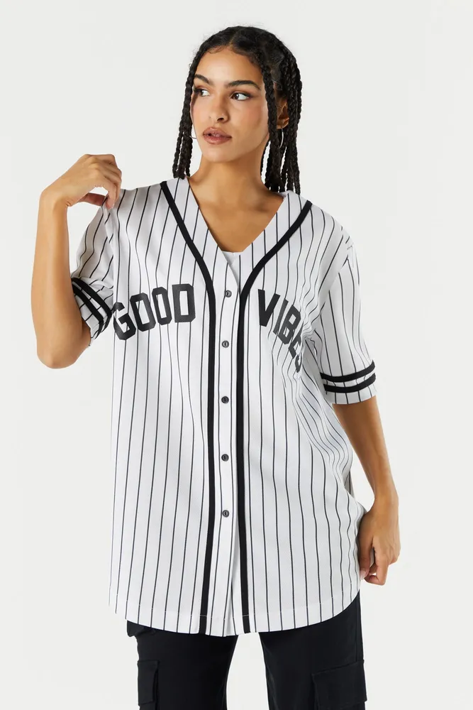 button up baseball jersey womens