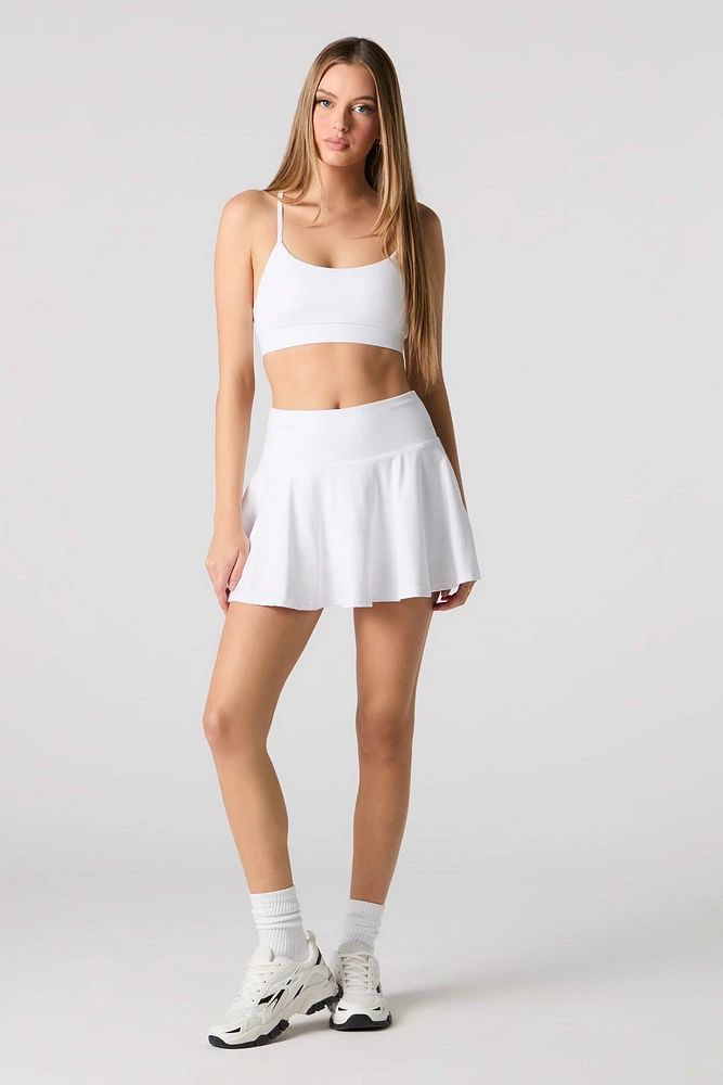 Minijupe-short Active fluide