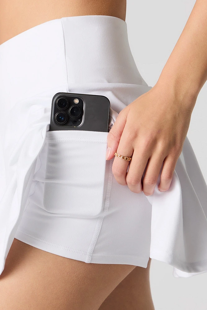 Minijupe-short Active fluide