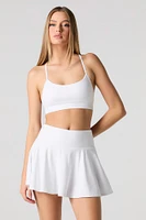 Minijupe-short Active fluide