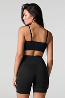 Active Side Pocket Biker Short