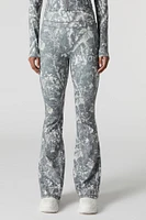 Pantalon Active à jambe évasée et taille haute