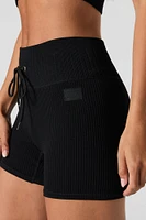 Sommer Ray Active Seamless Ribbed Drawstring Short