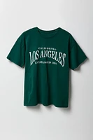 T-shirt coupe garçonne à imprimé Los Angeles 1995