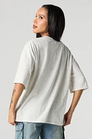 Graphic V-Neck Jersey