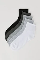 Solid Quarter Socks (5 Pack)