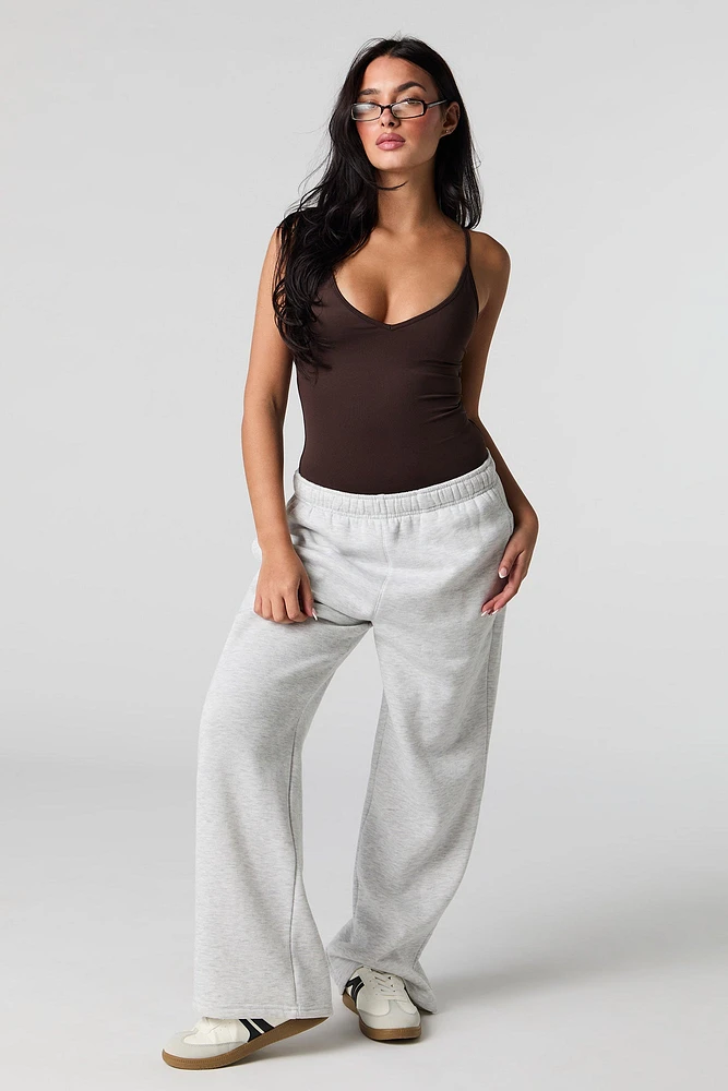 Contour V-Neck Bodysuit with Built-In Cups