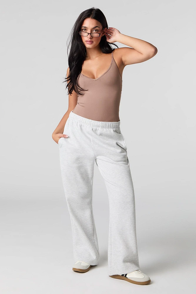 Contour V-Neck Bodysuit with Built-In Cups