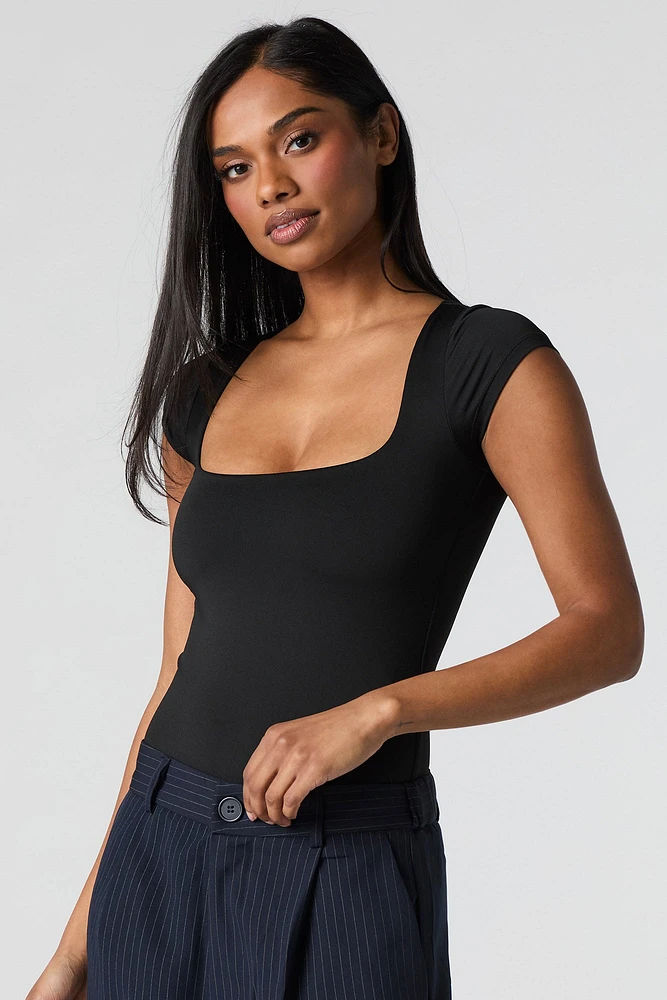 Contour Square Neck T-Shirt Bodysuit