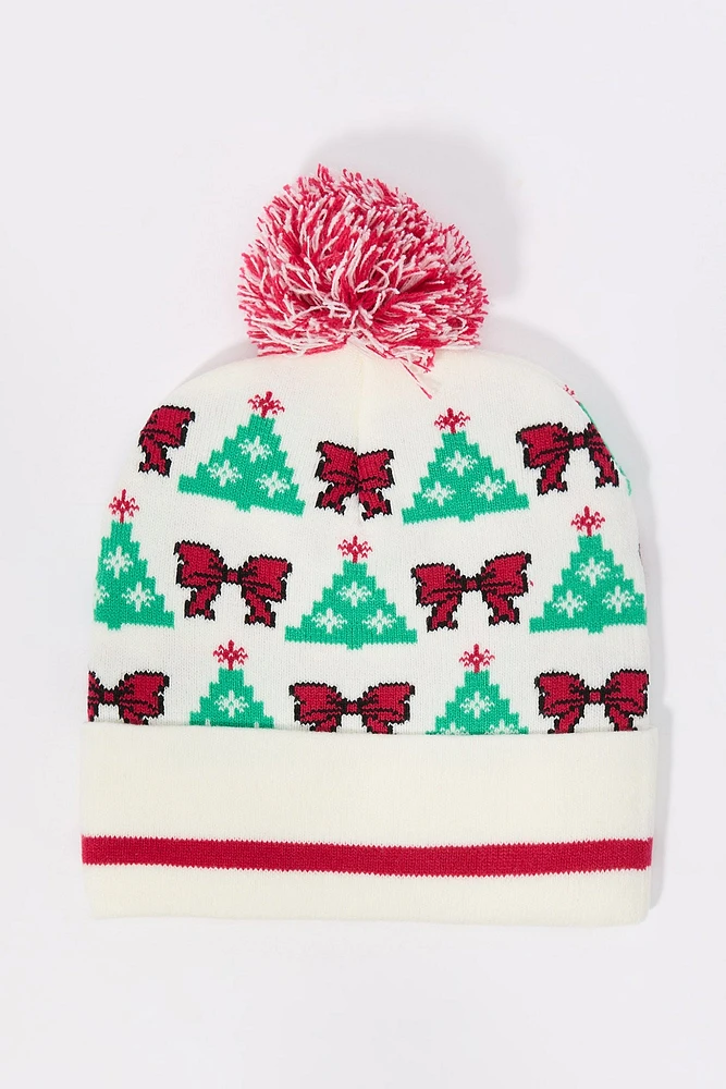 Tuque de Noël illuminée