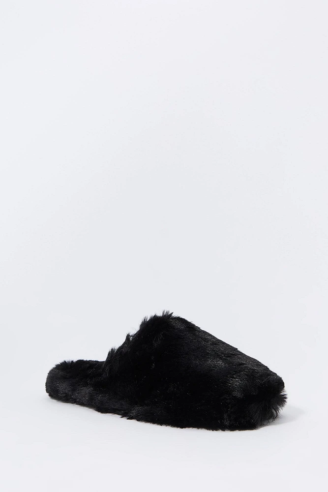 Faux Fur Slippers