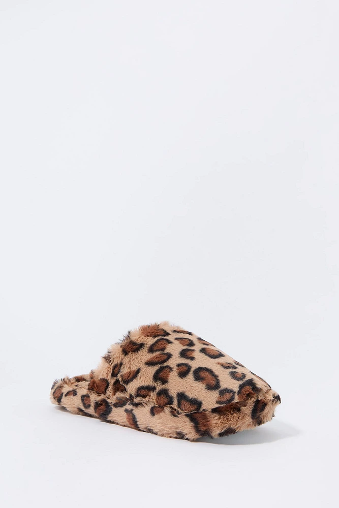 Faux Fur Slippers