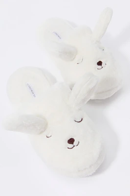 Pantoufles en similifourrure Lapin 3D