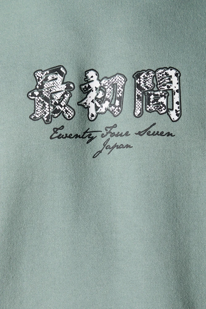 24/7 Japan Graphic Fleece Hoodie