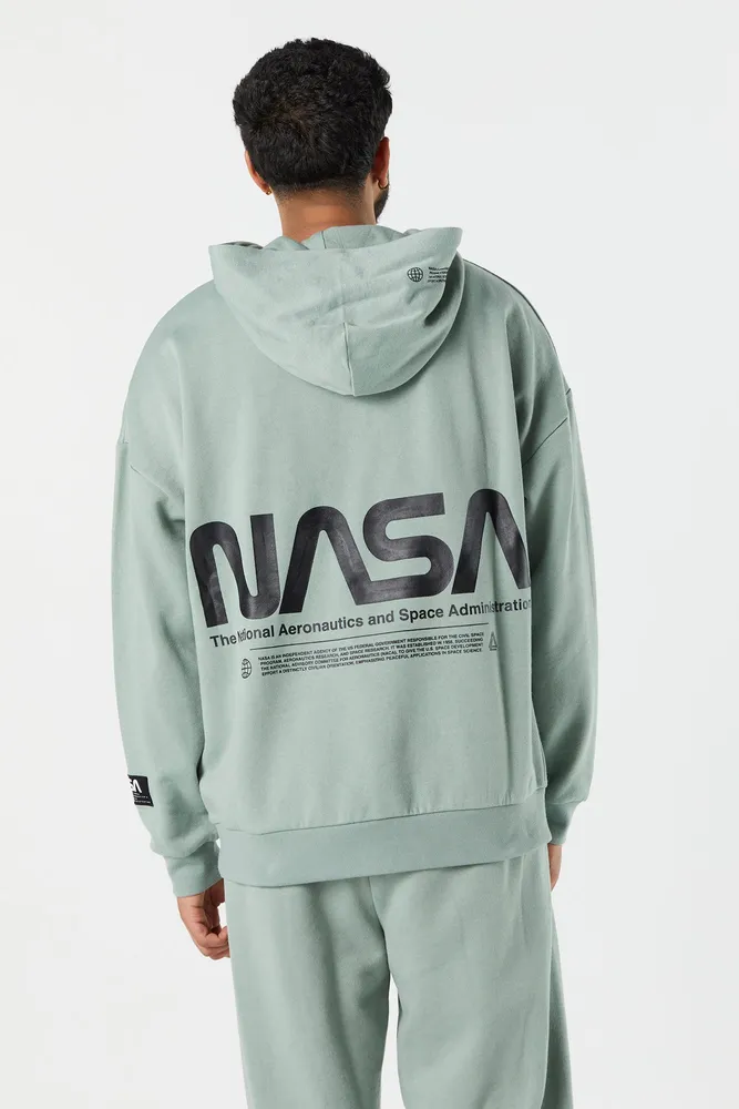NASA Graphic Oversized Hoodie
