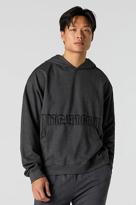 City Embroidered Fleece Hoodie