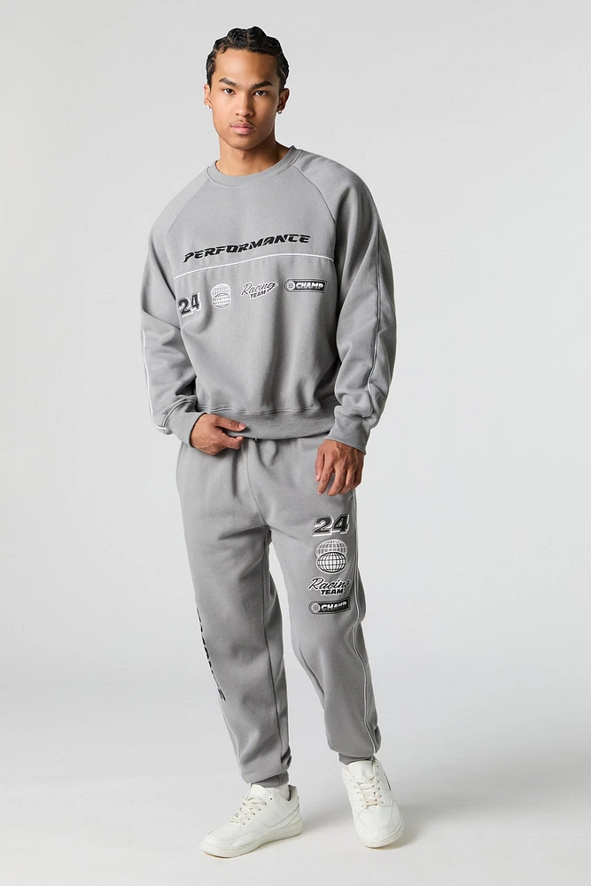 Racing Graphic Fleece Sweatshirt