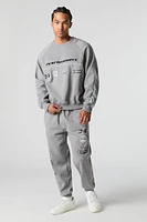 Racing Graphic Fleece Sweatshirt