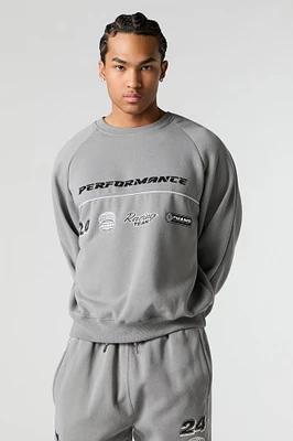 Racing Graphic Fleece Sweatshirt