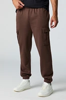 Jogger cargo en molleton