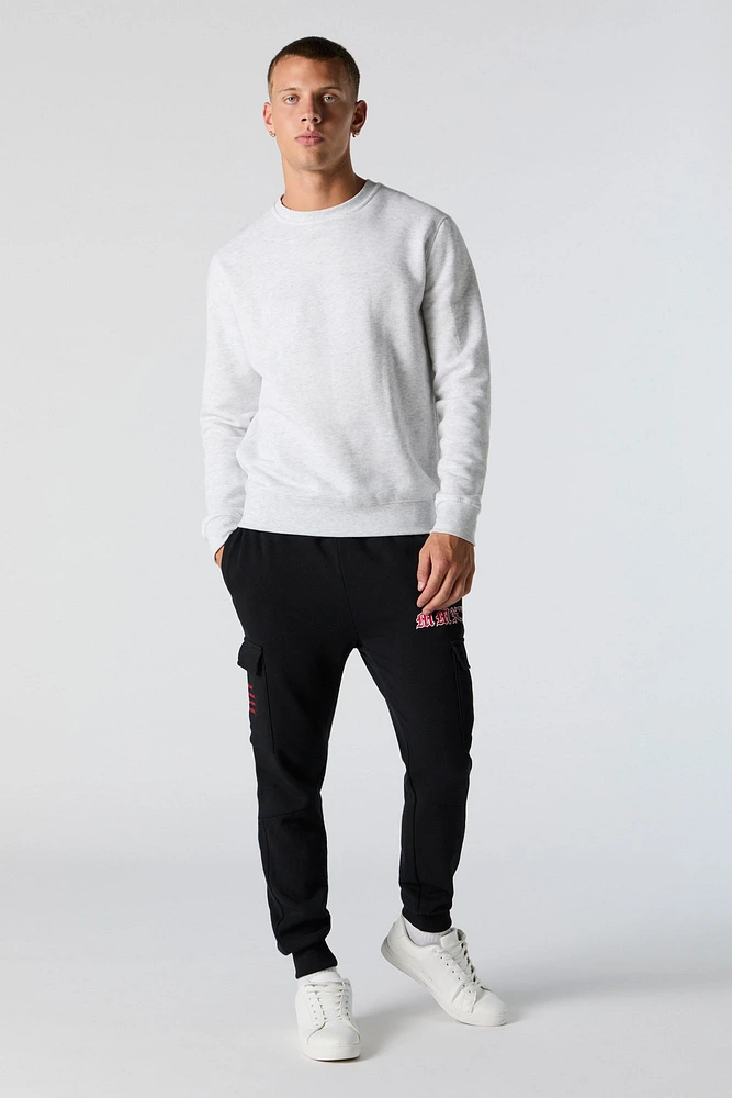 Graphic Fleece Cargo Jogger