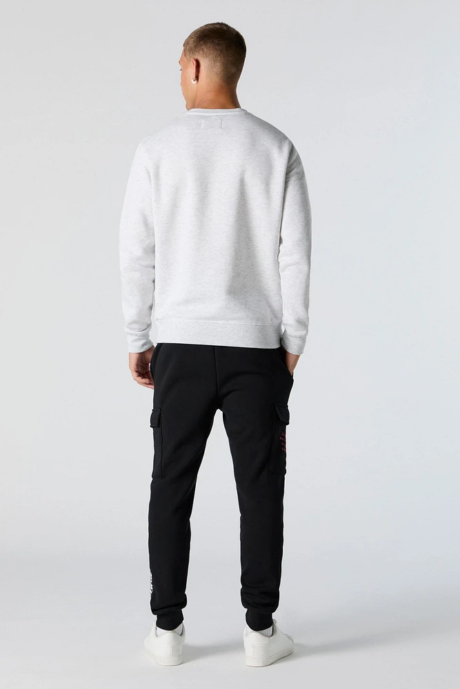 Graphic Fleece Cargo Jogger