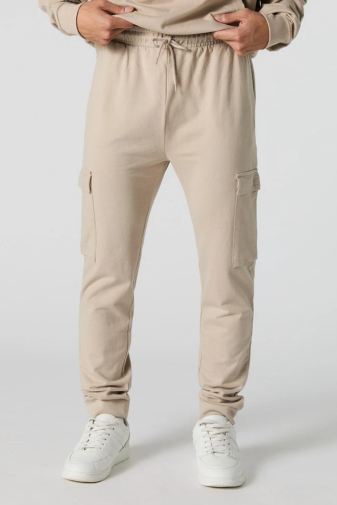 Jogger cargo en molleton