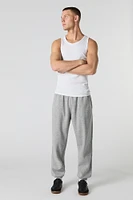 Pantalon en molleton baggy