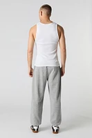 Pantalon en molleton baggy